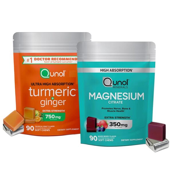 Version 1.0.0 Gomitas Qunol Magnesium Citrate y Turmeric & Ginger