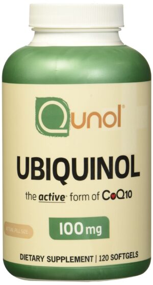 Qunol Ubiquinol etiqueta frontal