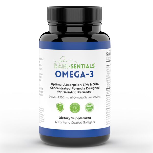 Frasco Barisentials Omega-3 MAG-O3