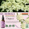 Ra Herbals extracto de flor de saúco orgánico botella 1 onza