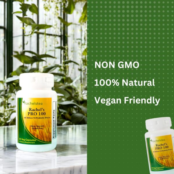 Rachel’s Pro 100 probióticos para hombres y mujeres