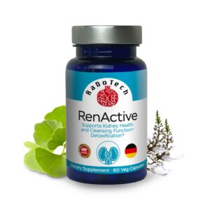 RaDoTech RenActive suplemento desintoxicación renal 60 cápsulas vegetales
