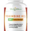 Version 1.0.0 Frasco RaeSun Botanics Yohimbine HCL cápsulas frente