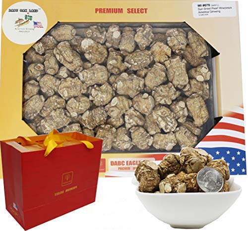 Raíces de ginseng americano premium DABC OAK LAND Wisconsin