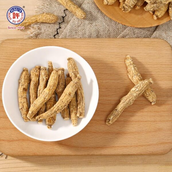 Version 1.0.0 Raíces largas y pequeñas #1 ginseng americano Hsu's Wisconsin