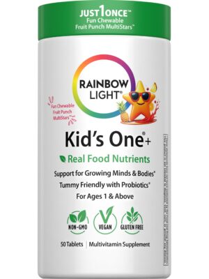 Version 1.0.0 Frente del envase Rainbow Light Kids One+ Multivitamin