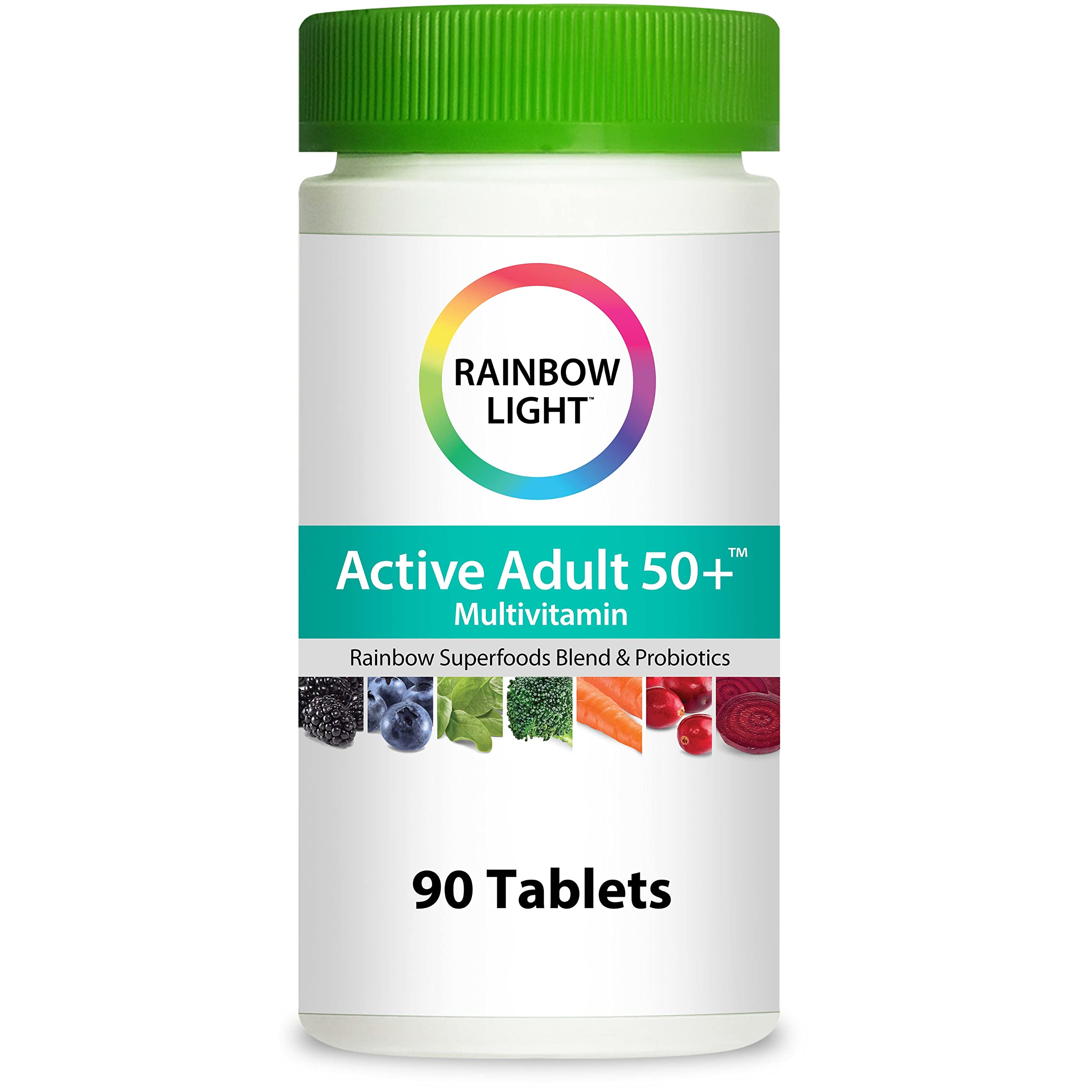 Rainbow Light 50+ Multivitamin for Adults Bone Health
