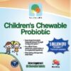 Etiqueta frontal probiótico infantil Raise Them Well