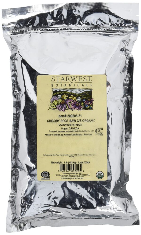 Version 1.0.0 Raíz de Achicoria Orgánica Cruda en empaque