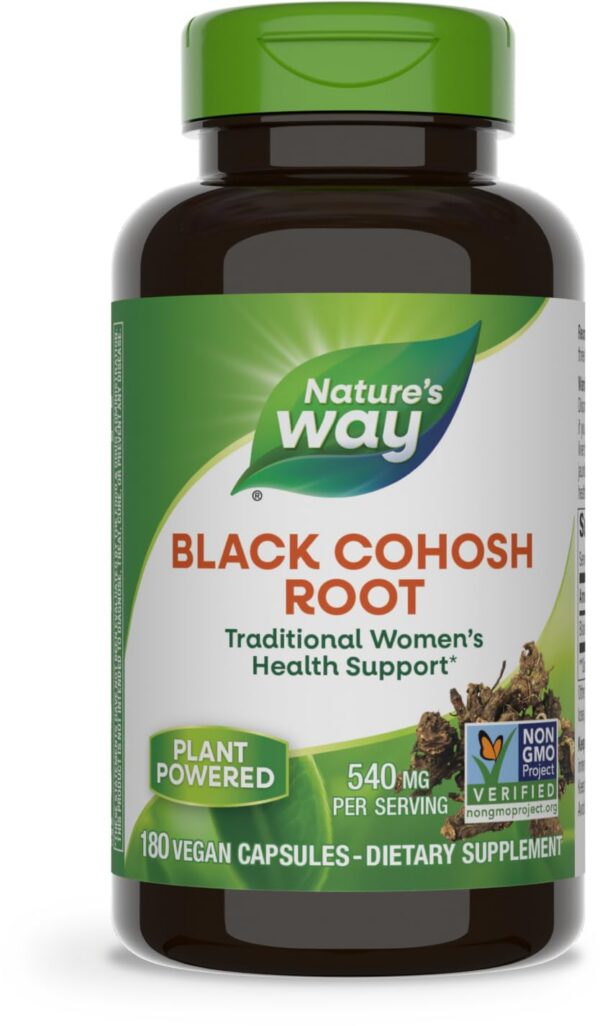 Version 1.0.0 Raíz de Cohosh Negro cápsulas Nature's Way 540mg 180 unidades