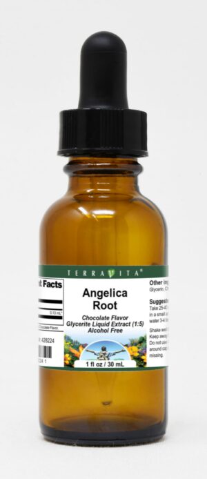 Raíz de Angélica extracto líquido sabor chocolate Terravita
