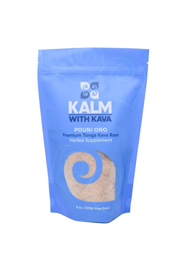 Version 1.0.0 Raíz de kava Tongan Pouni ONO 100% noble en presentación de media libra