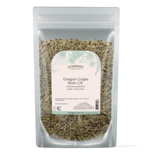 Raíz de uva de Oregón cortada y tamizada paquete 4 oz