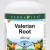 Version 1.0.0 Raíz de valeriana TerraVita 450 mg frasco de 100 cápsulas