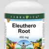 Version 1.0.0 Botella de cápsulas de raíz de eleuterococo TerraVita 450 mg