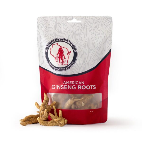 Version 1.0.0 Raíz de ginseng americano auténtico Dairyland paquete 8 oz