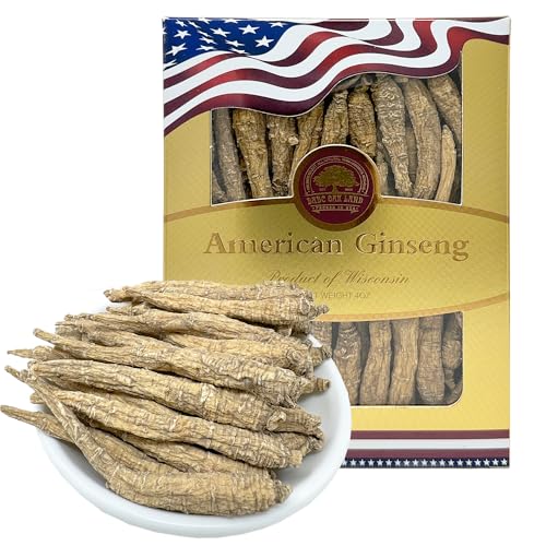 Version 1.0.0 Raíz de ginseng americano Wisconsin caja regalo lado
