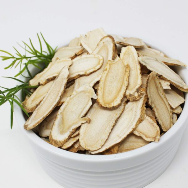 Raíz de ginseng cortada para té e ingredientes culinarios saludable