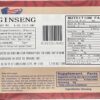 Raíz de ginseng Wisconsin President Brand producto natural