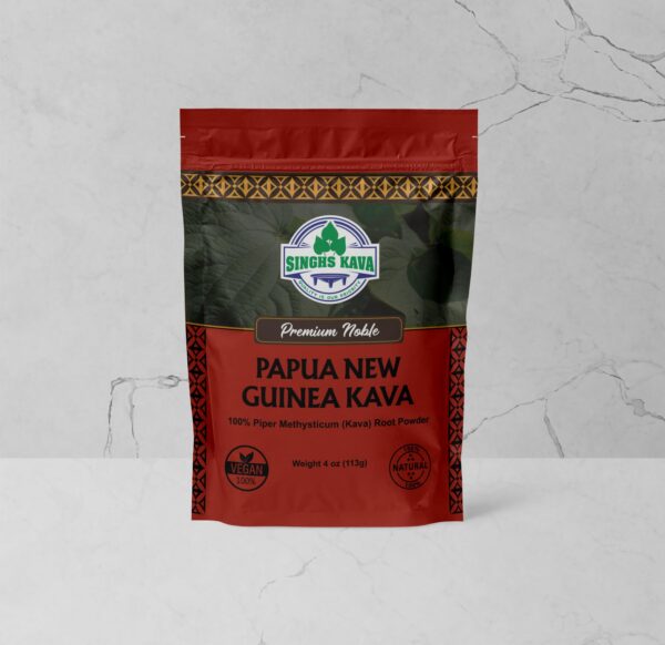 Version 1.0.0 Raíz de kava noble en bolsa