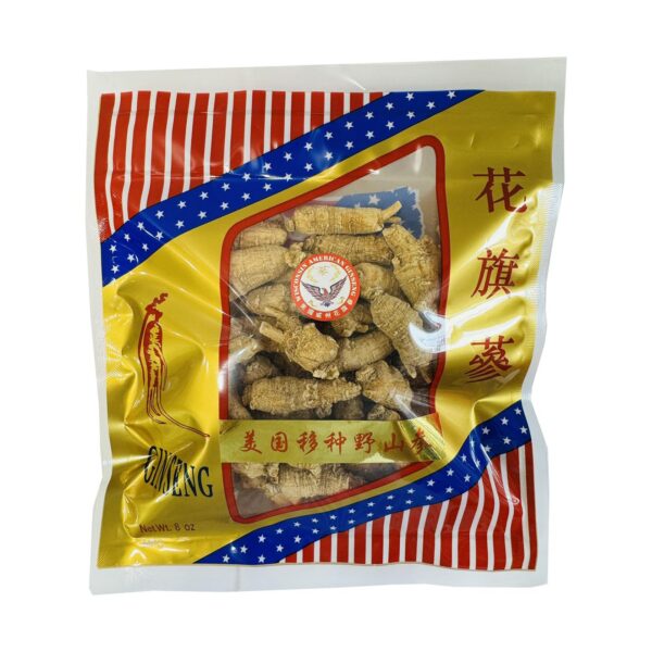 Raíz natural de ginseng de Wisconsin 9 años para salud