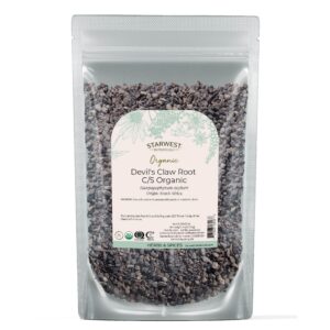 Version 1.0.0 Raíz orgánica Garra del Diablo Starwest Botanicals 4 onzas