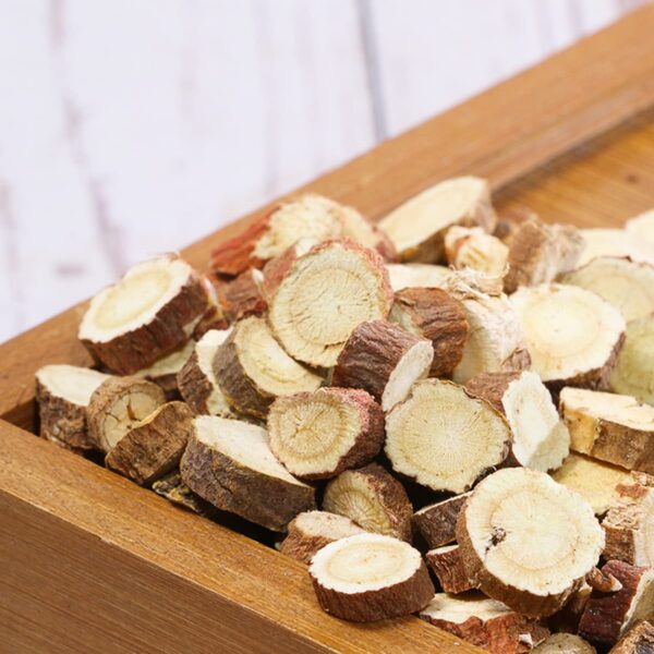 Version 1.0.0 Raíz de regaliz cortada para té y medicina natural