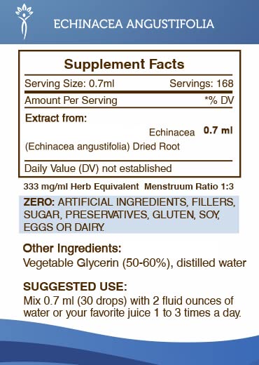 Raíz seca para extracto de Echinacea Angustifolia
