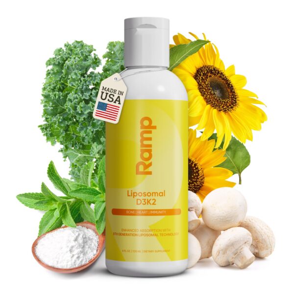 Etiqueta Ramp Nutrition D3K2 líquido