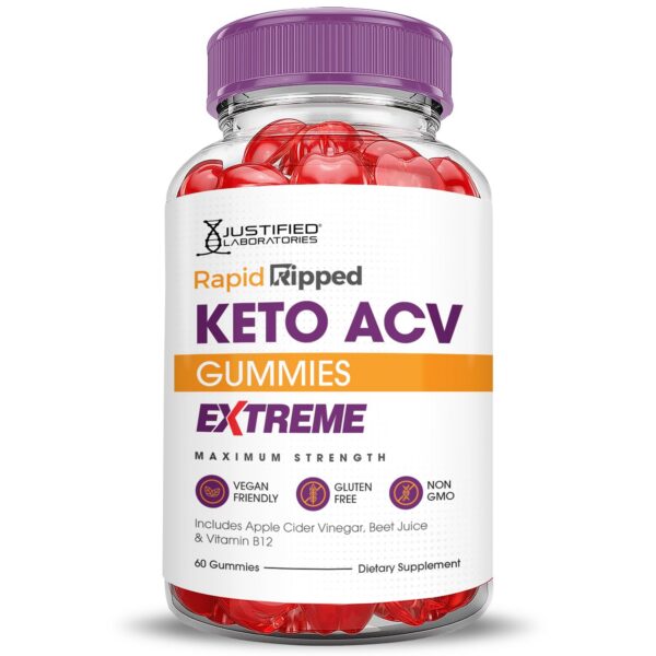 Version 1.0.0 Rapid ripped keto gummies empaque lateral