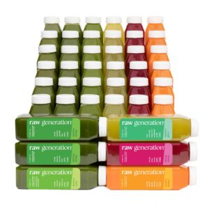 Raw Generation limpieza detox 7 días jugo prensado en frío