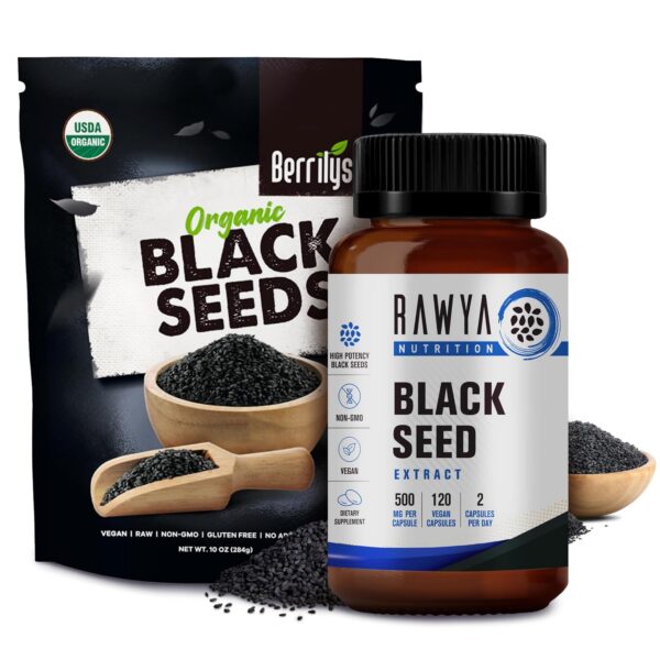 Version 1.0.0 Frente del empaque RAWYA Black Pit Extract