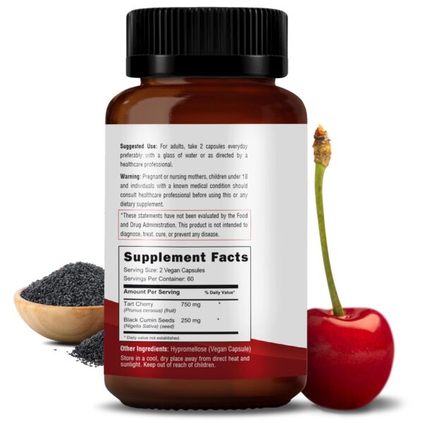 Cápsulas rojas de cereza agria