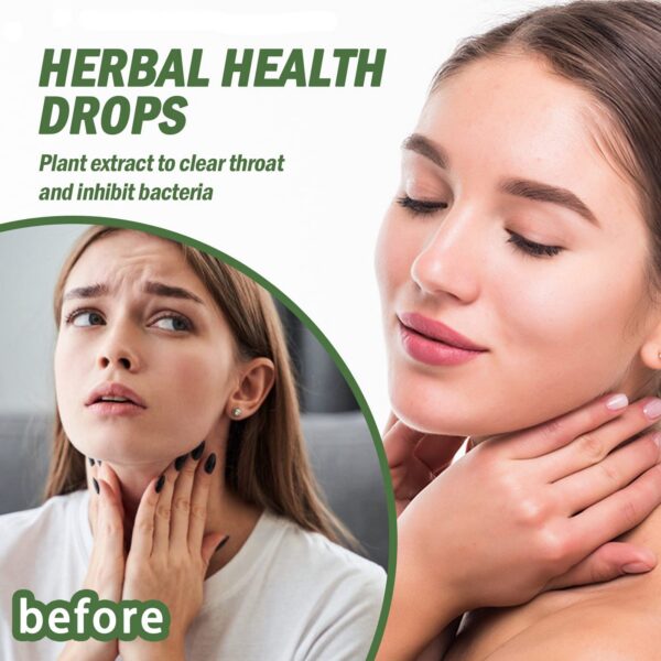 Gotero con gotas para uso ocular y oral