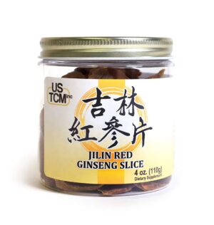 Version 1.0.0 Rebanadas grandes de ginseng rojo natural USTCM en paquete