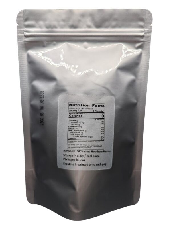 Rebanadas secas de baya de espino para té y salud cardíaca