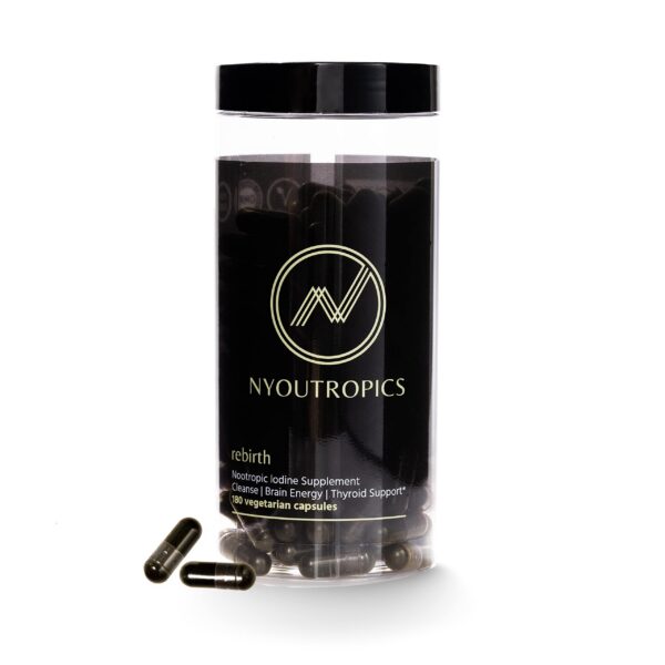 Rebirth NYOUTROPICS caja de cápsulas veganas
