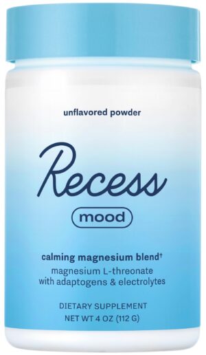 Recess Mood Powder frasco y etiqueta