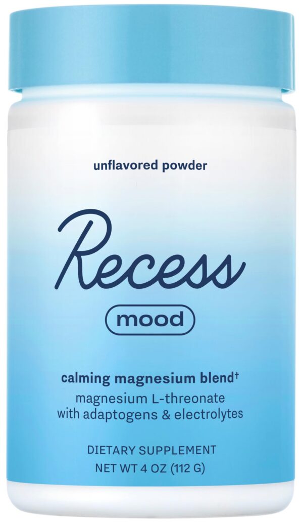 Recess Mood Powder frasco y etiqueta