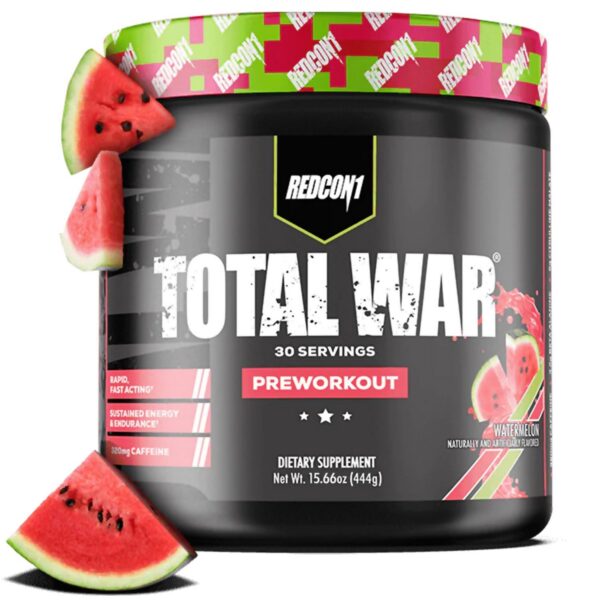 Total War Pre Workout sabor sandia frasco