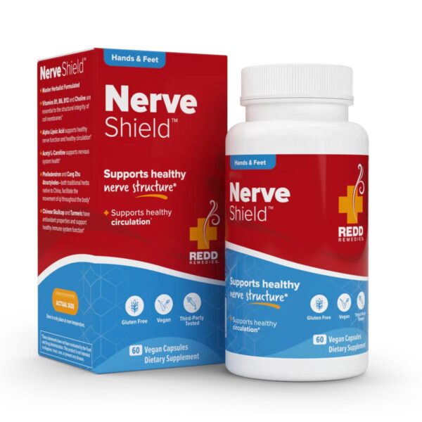 Redd Remedies Nerve Shield suplemento para nervios saludables