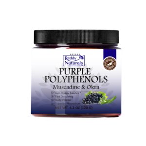 Version 1.0.0 Reddy Naturals suplemento antioxidante polifenoles morados