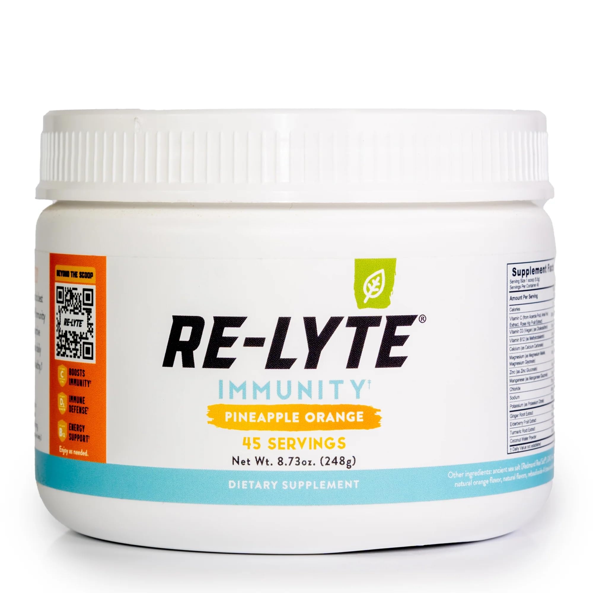 REDMOND Re-Lyte Daily Multivitamin Mix, Pineapple Orange Flavor