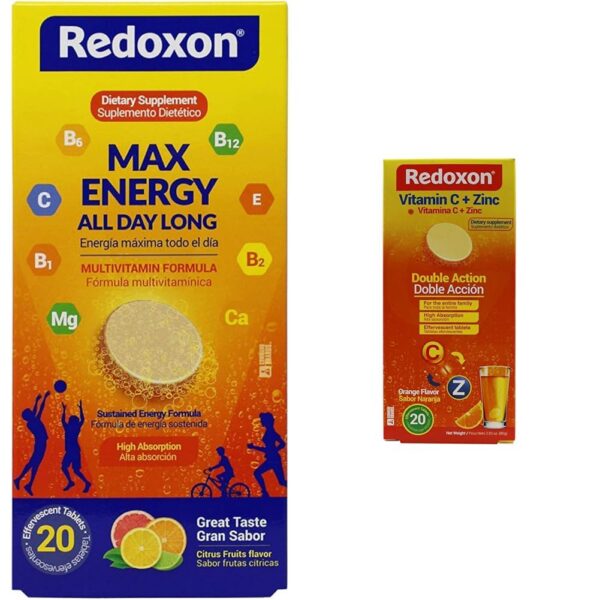 Frente de Redoxon Max Energy citrus