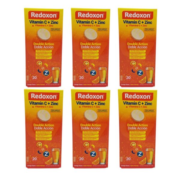 Version 1.0.0 Redoxon naranja efervescente frasco