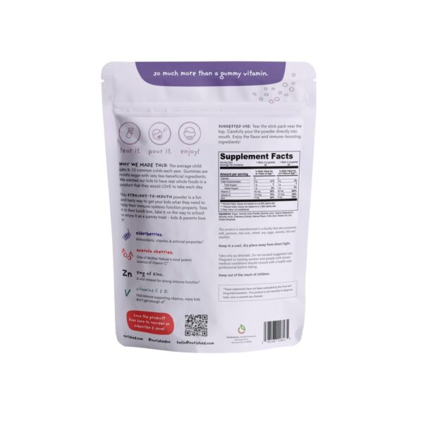 Refuerzo inmune para niños con zinc y vitaminas C y D