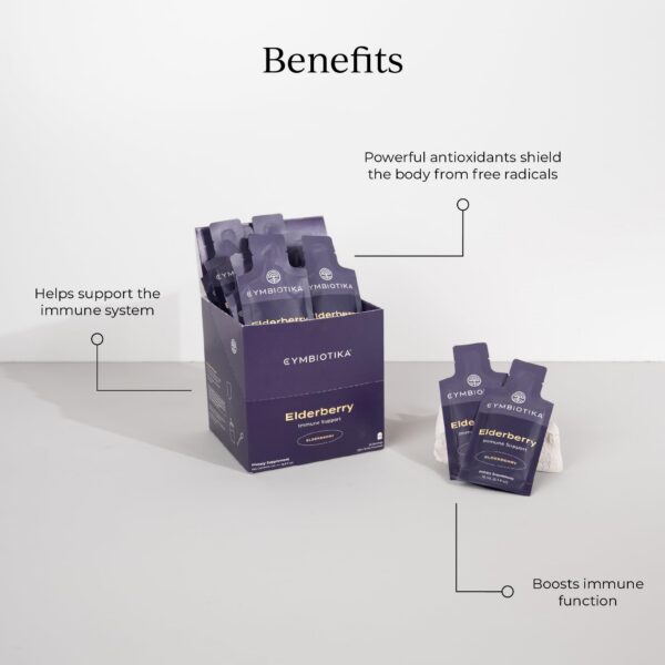 Refuerzo de sauco con vitamina E y equinácea.