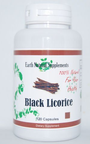 Version 1.0.0 Regaliz negro cápsulas 900mg detoxificación y laxante 120 unidades