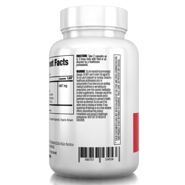 Detalle de ingredientes en la etiqueta