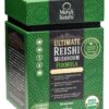 Fórmula de champiñón Reishi orgánico en envase premium